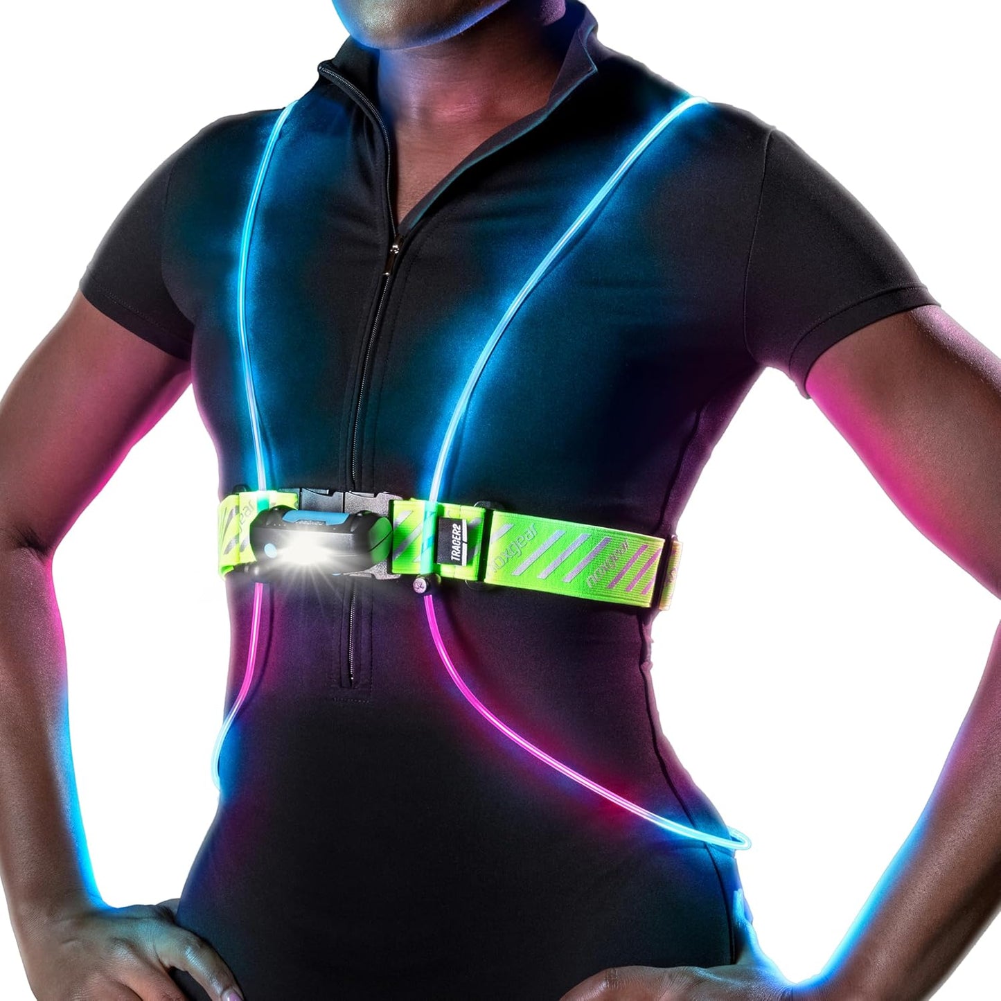 Noxgear Tracer2 Reflective Vest for Running and Cycling Safety
