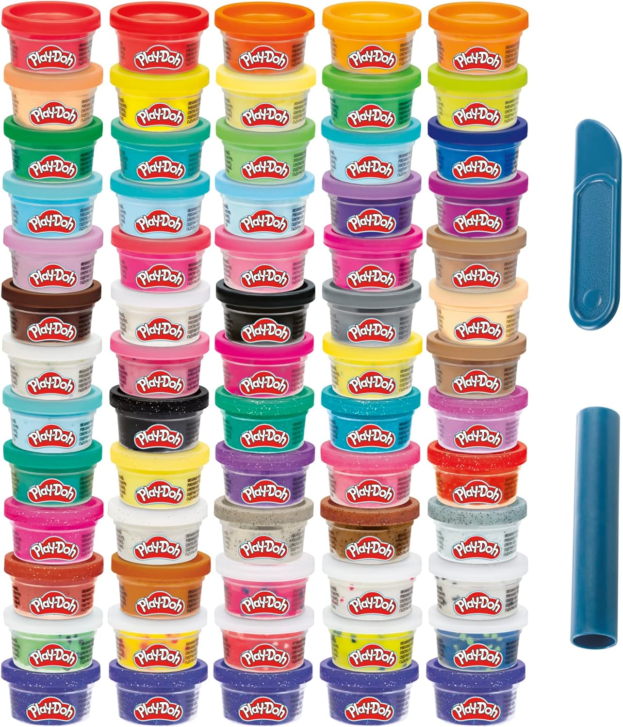 Play-Doh Ultimate Color Collection - 65 Pack Sparkle Confetti Burst