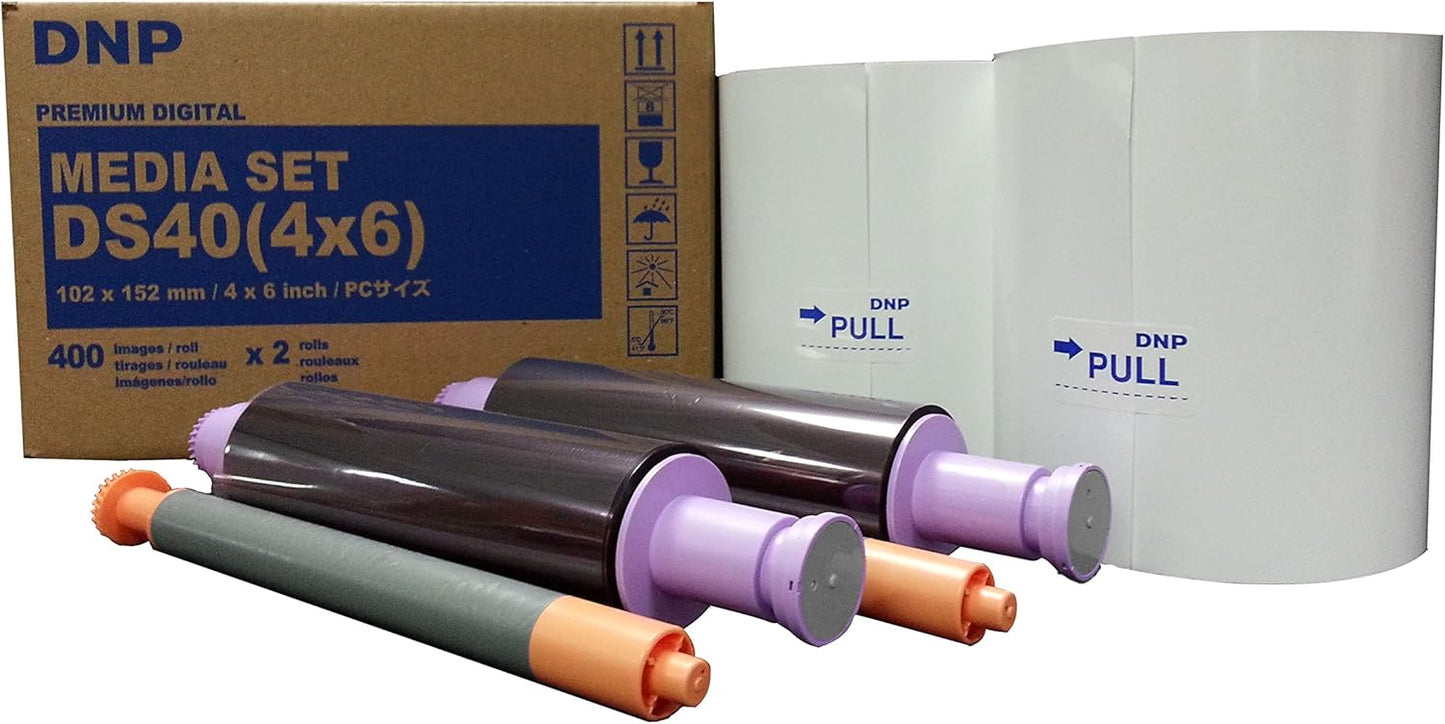 DNP DS40 4x6 Dyesub Printer Paper for Stunning Photo Prints