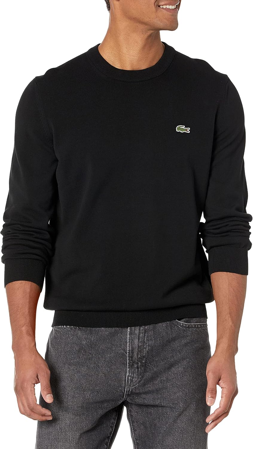 Lacoste Men's Cozy Long Sleeve Crewneck Sweater