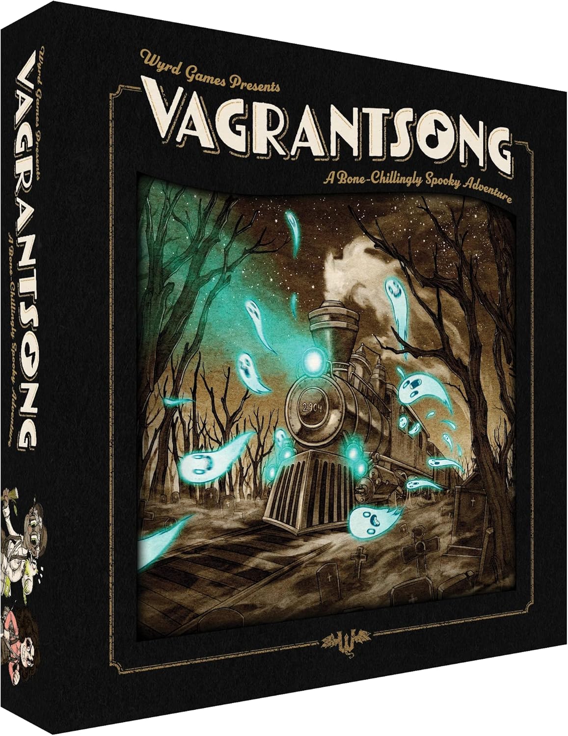Vagrantsong - A Bone-Chillingly Spooky Adventure Board Game