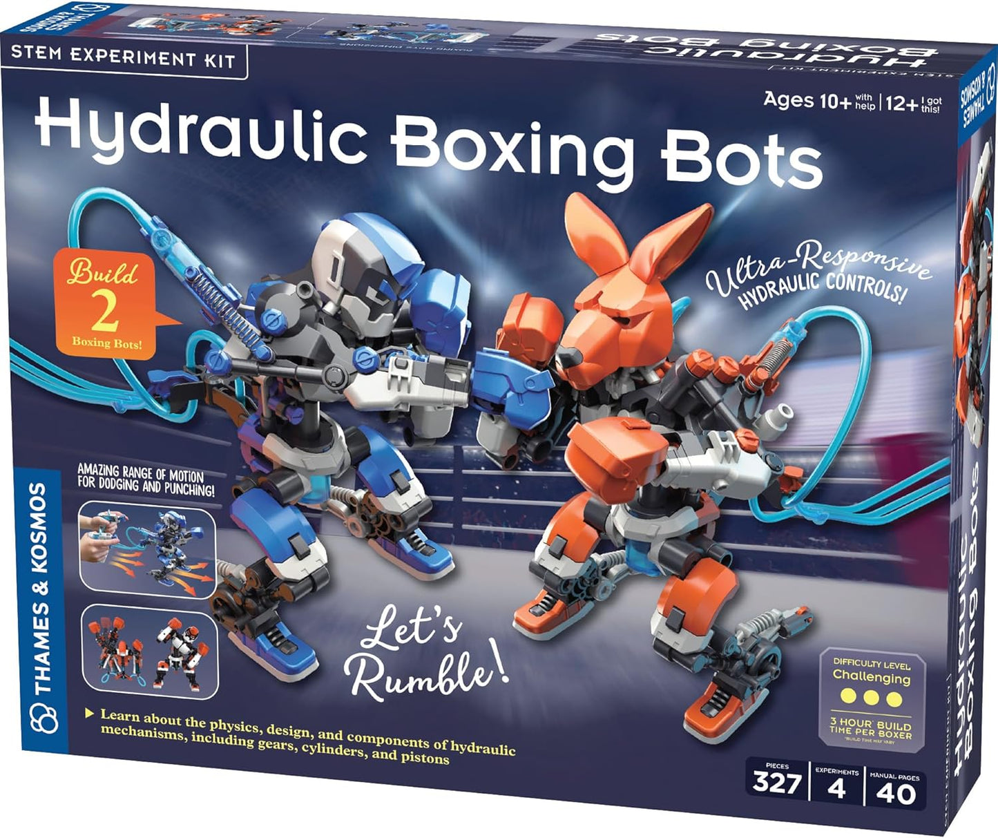 Hydraulic Boxing Bots Kit | Build Robot Duos!