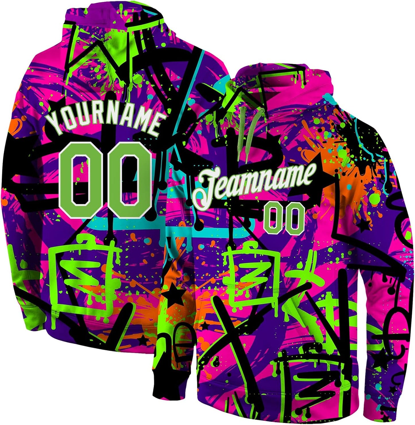Personalized Baseball Hoodies - Custom Design Your Name & Number
