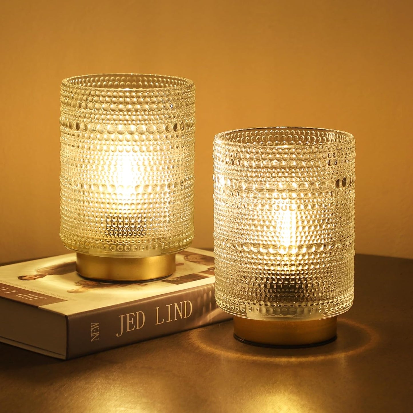 Battery Operated Decorative Aesthetic Lamp for Dorm and Office