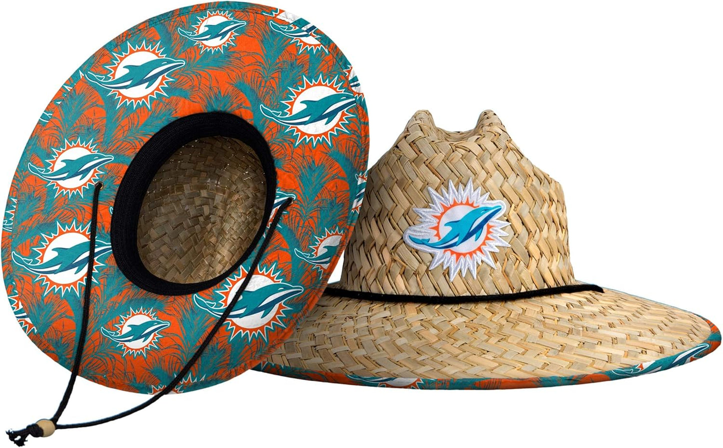 NFL Team Logo Floral Lifeguard Beach Straw Sun Hat Review