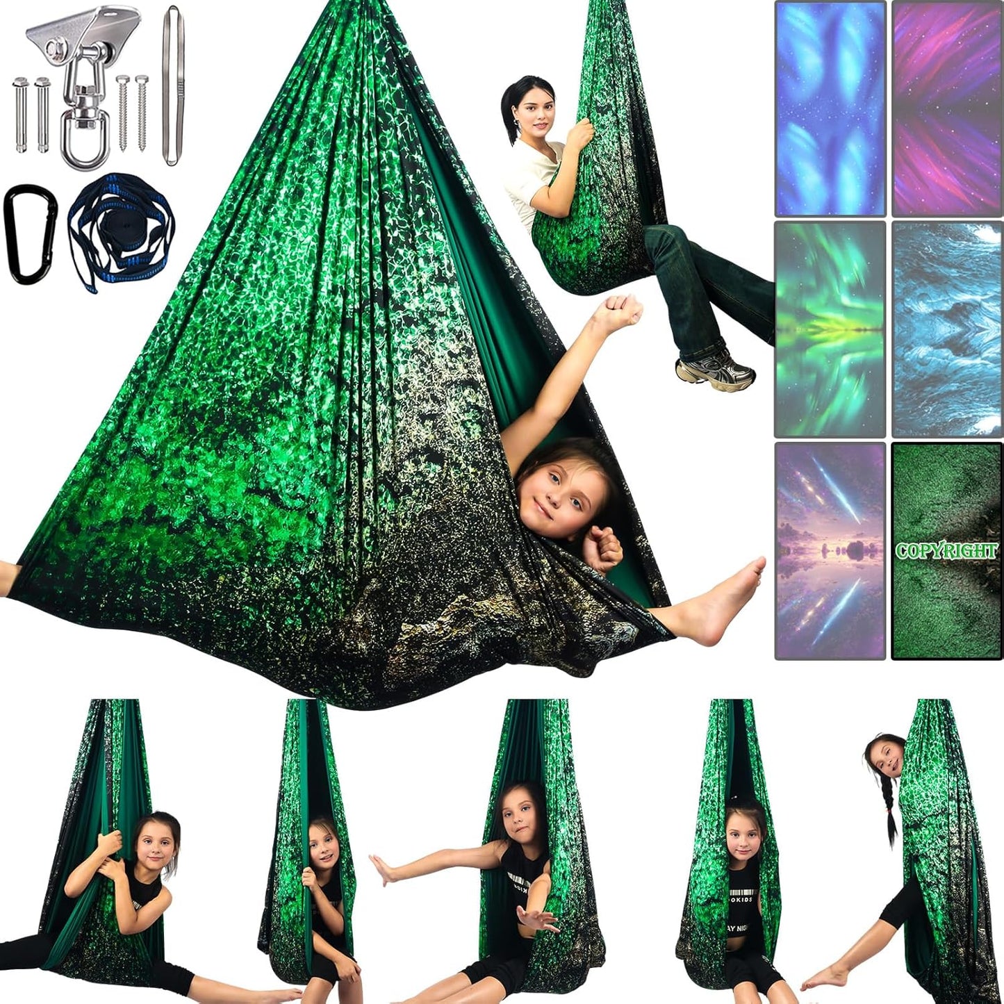 Sensory Swing for Kids & Adults - Therapy Cuddle Swing