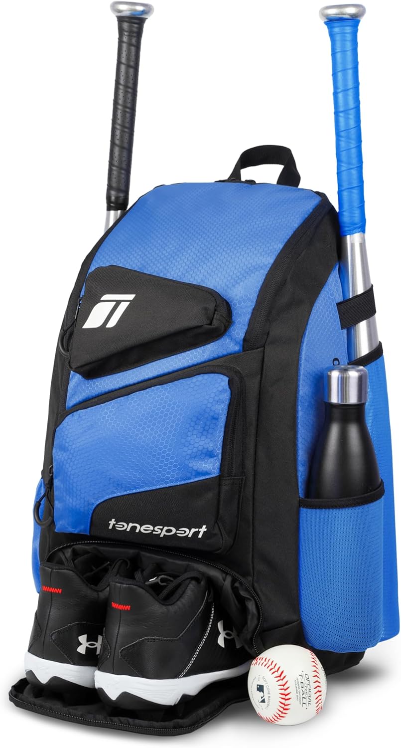Baseball Bag - Durable Backpack for Baseball and Softball Gear