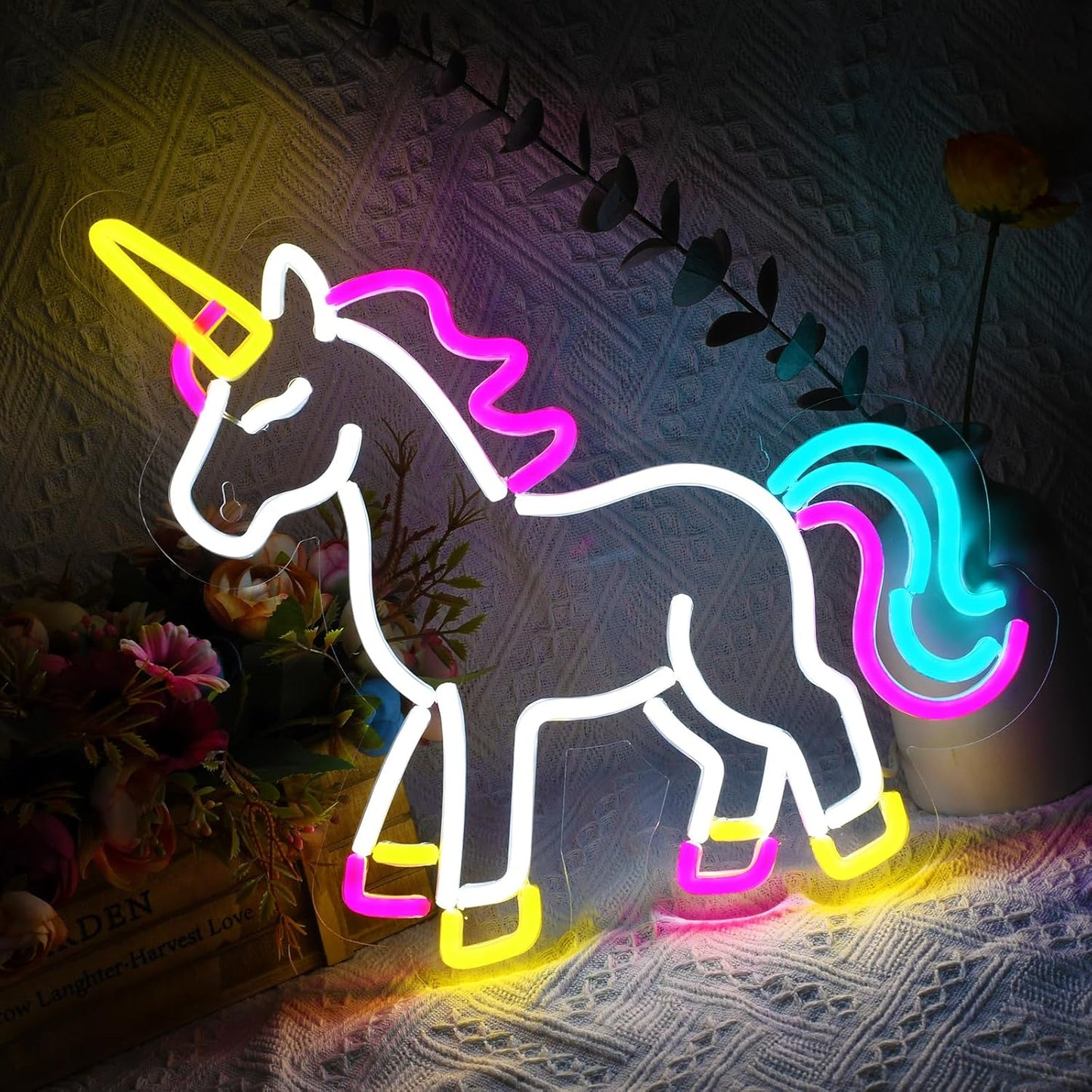 Unicorn Neon Light for Magical Wall Decor and Birthday Gifts