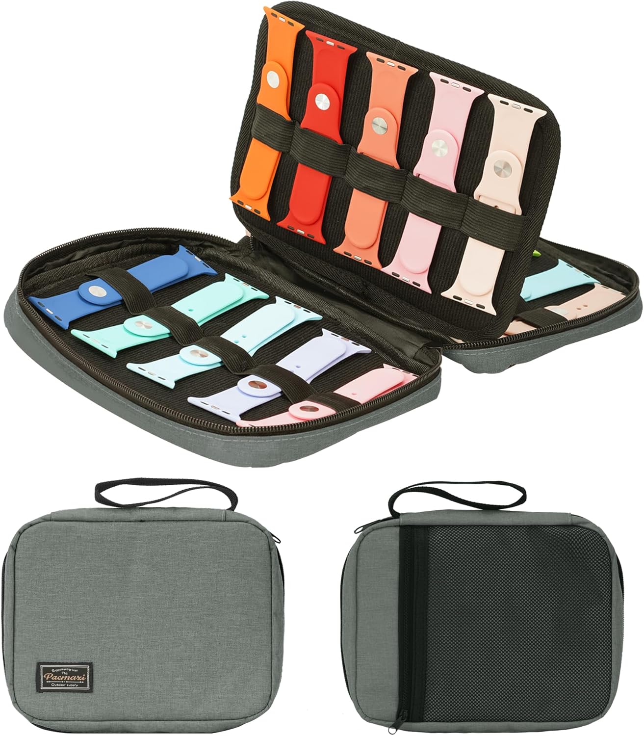 Pacmaxi Expandable Watch Band Holder - Store 20 Bands with Ease!