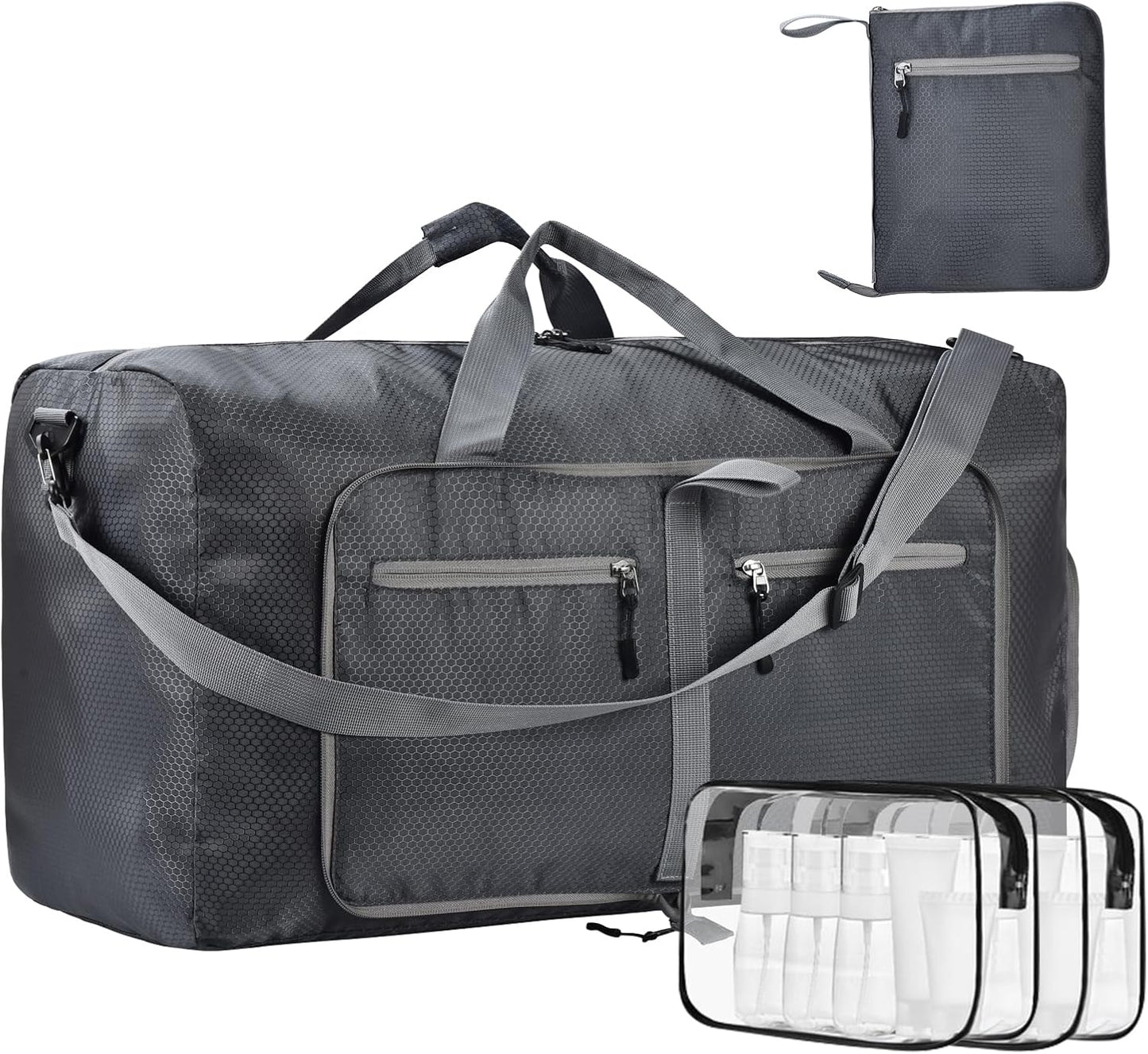 Felipe Varela Duffle Bag with Shoes Compartment for Travel