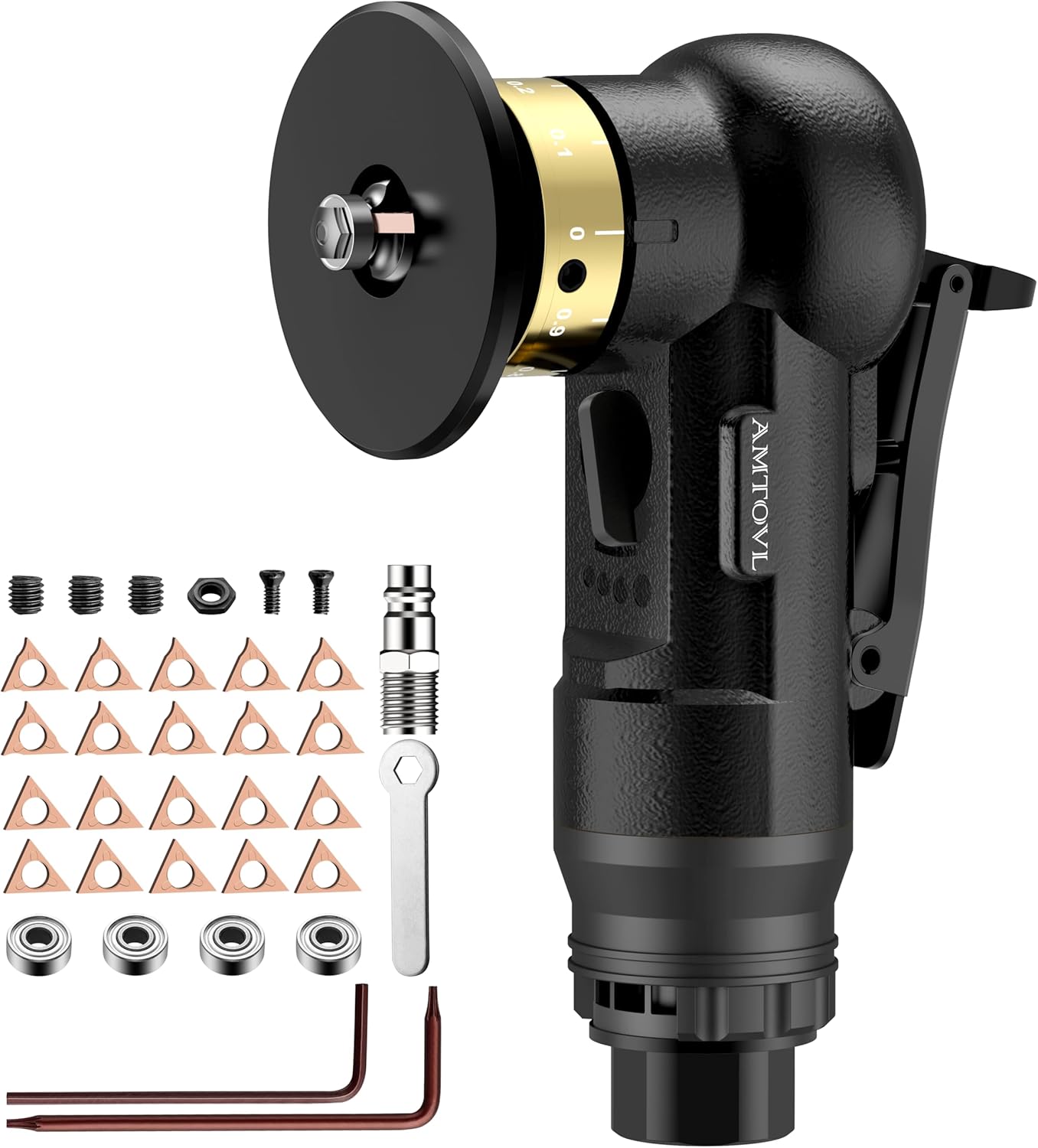 AMTOVL Air Chamfer Tool - Mini Pneumatic Chamfering Machine