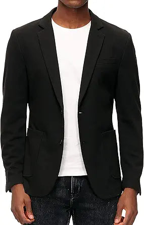 PJ PAUL JONES Men's Casual Knit Blazer for Stylish Comfort