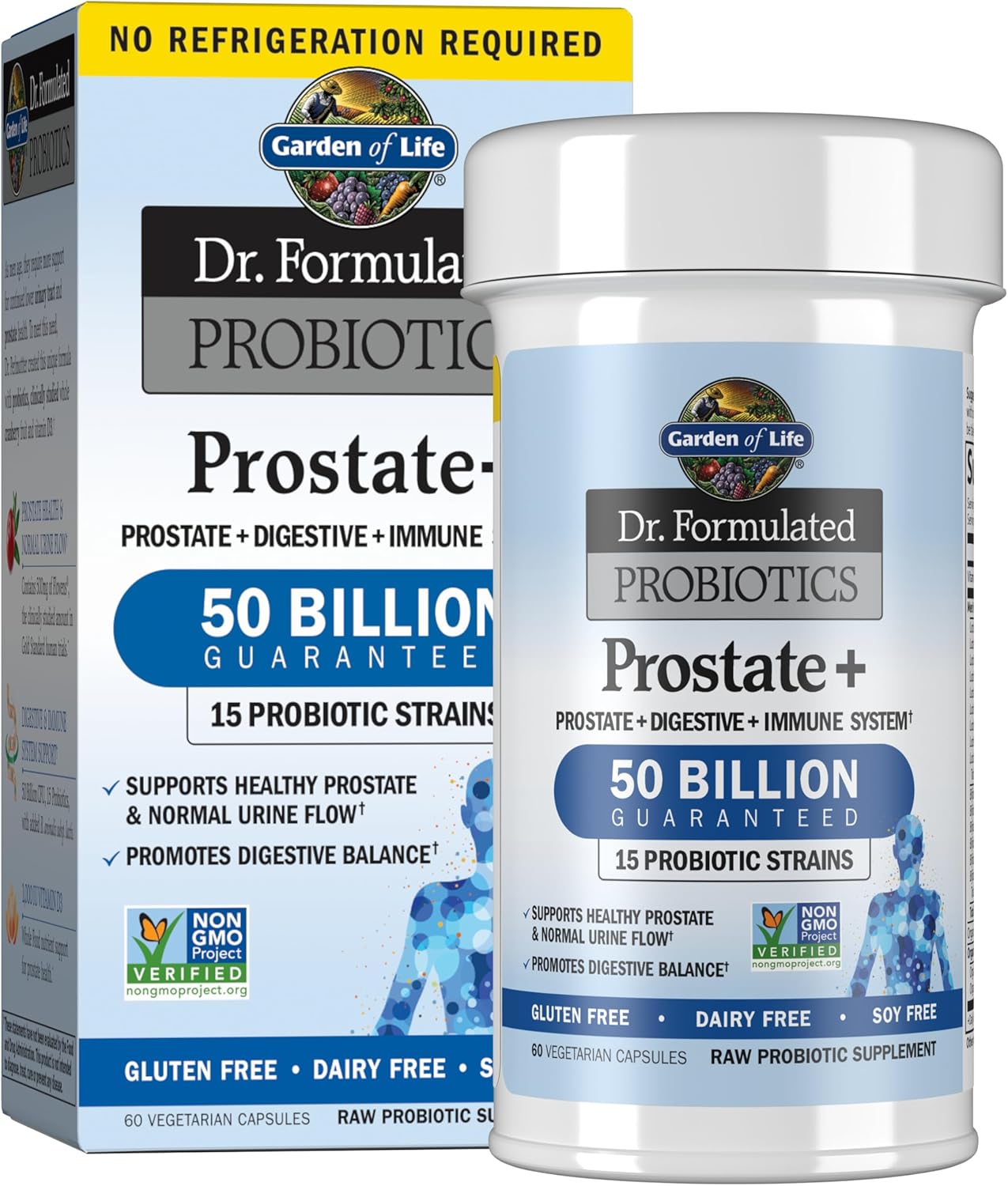 Prostate+ Probiotics for Digestive Health and Balance