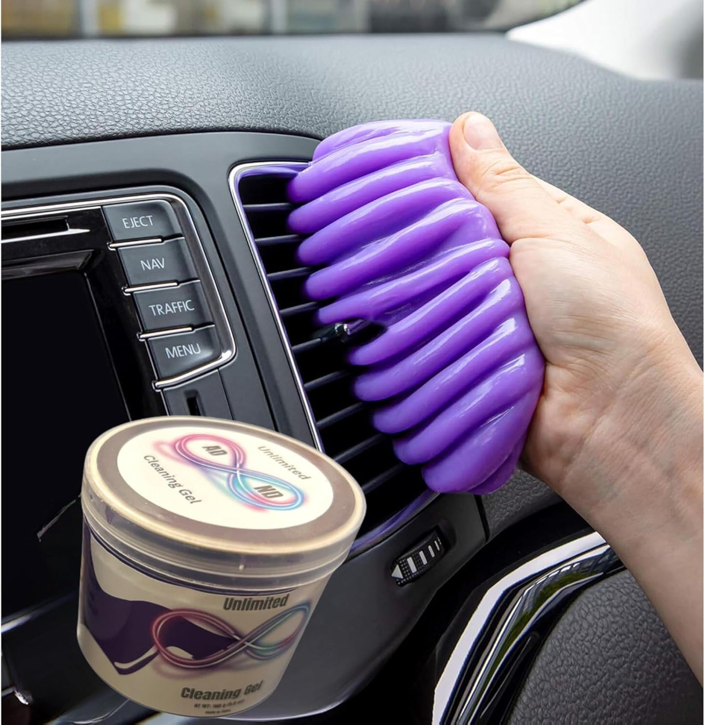 2 Pack Car Cleaning Gel - Deep Clean & Shine!