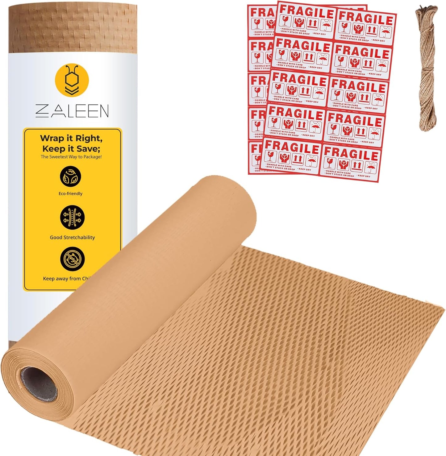 Honeycomb Packing Paper for Moving - Eco-Friendly & Versatile