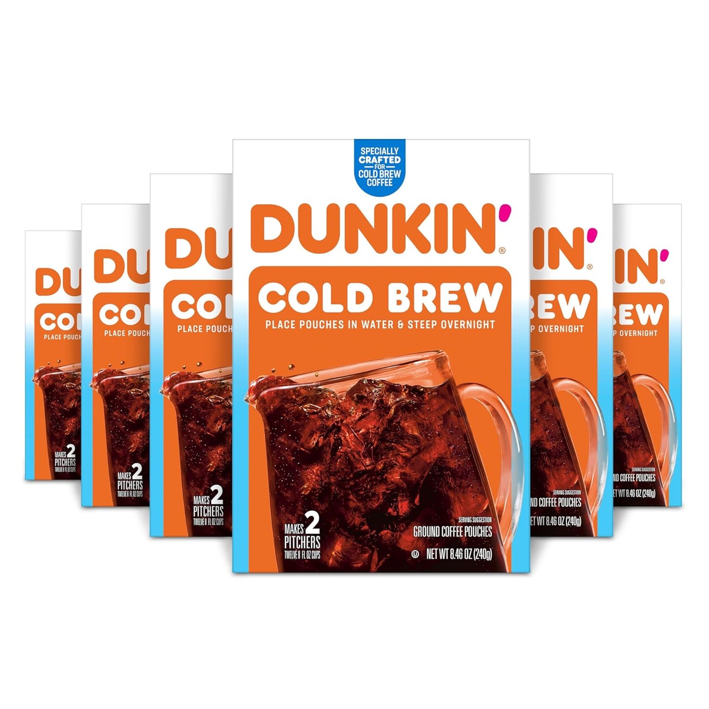 Dunkin Cold Brew Ground Coffee Packs for Bold Flavor Lovers
