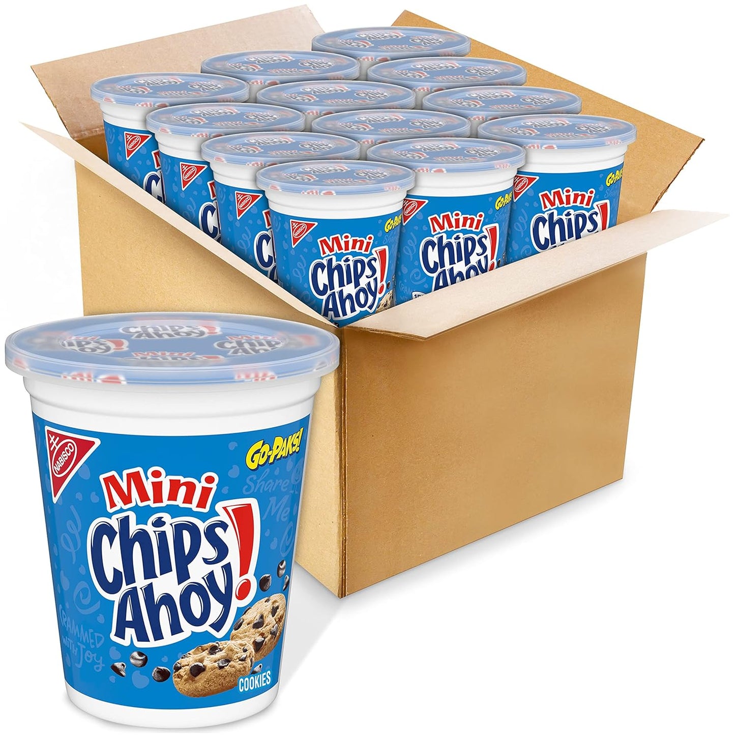 CHIPS AHOY! Mini Original Chocolate Chip Cookies Go-Paks Delight