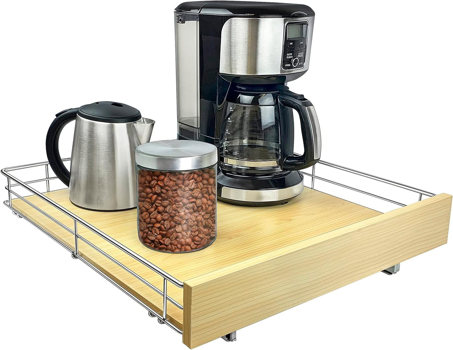 LYNK PROFESSIONAL Pull Out Cabinet Organizer for Kitchen Use