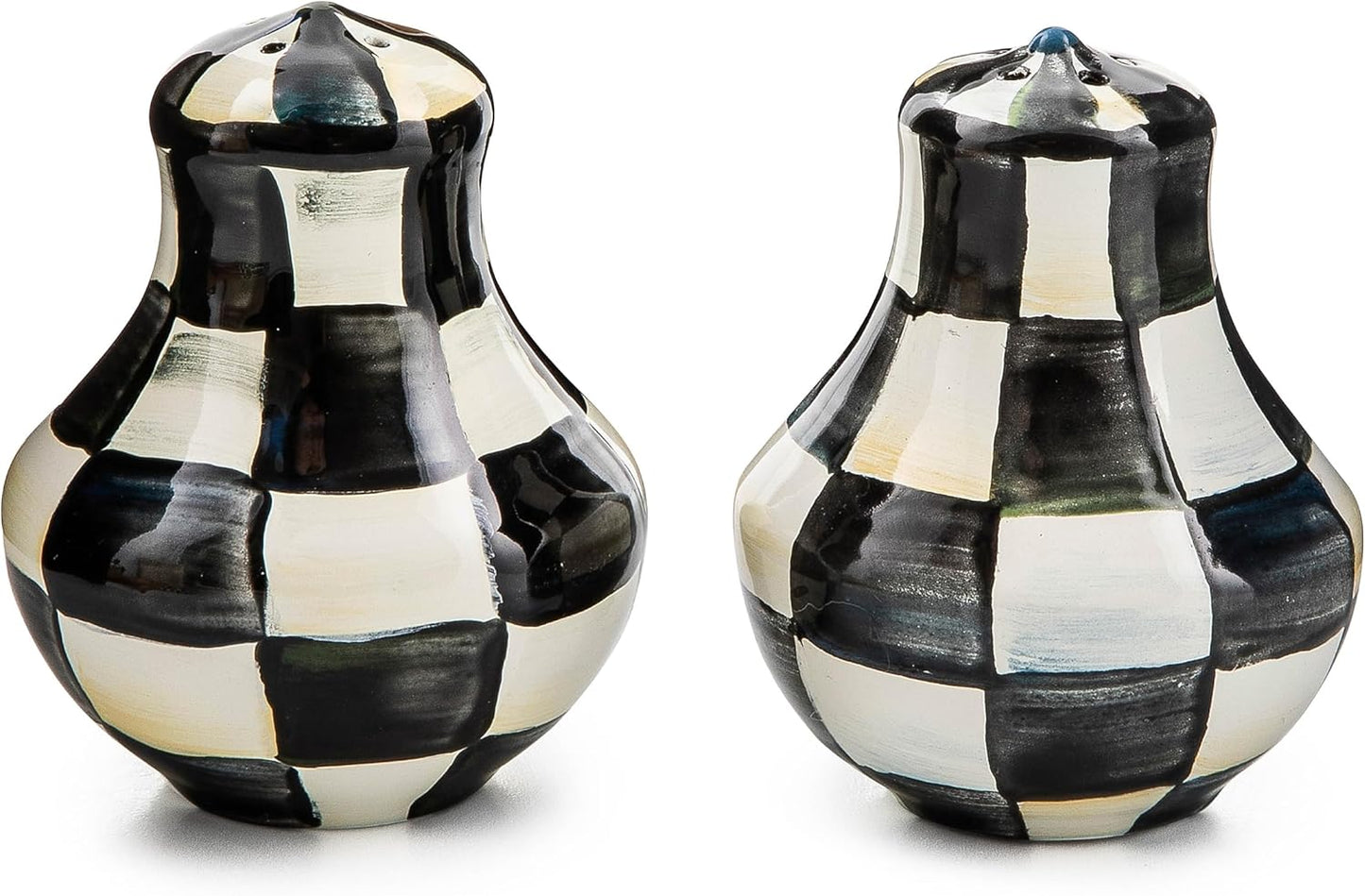 MACKENZIE-CHILDS Enamel Salt and Pepper Shakers for Kitchen
