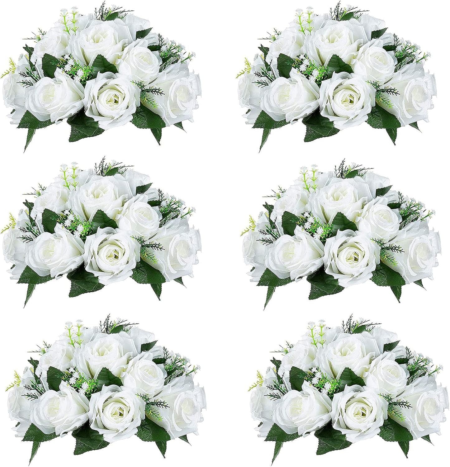 Sziqiqi Artificial Silk Rose Flowers for Stunning Decor