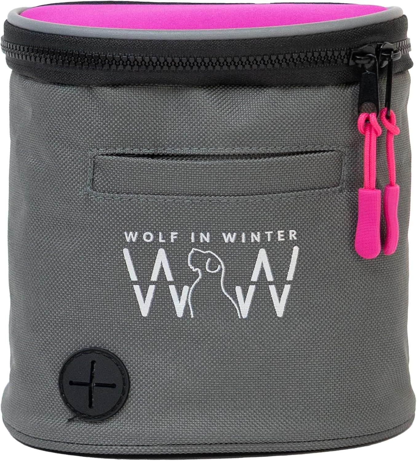 Quickdraw Treat Pouch for Dog Training with Reflective Trim