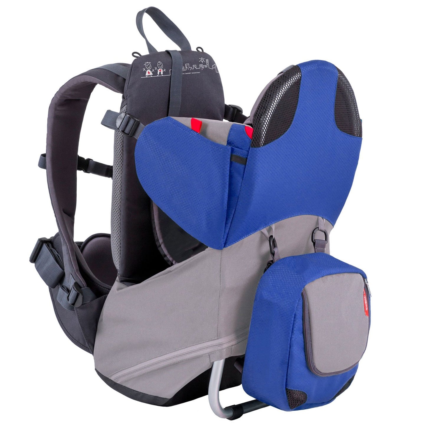 phil&teds Parade Child Carrier: Compact, Waterproof, 40lb Capacity