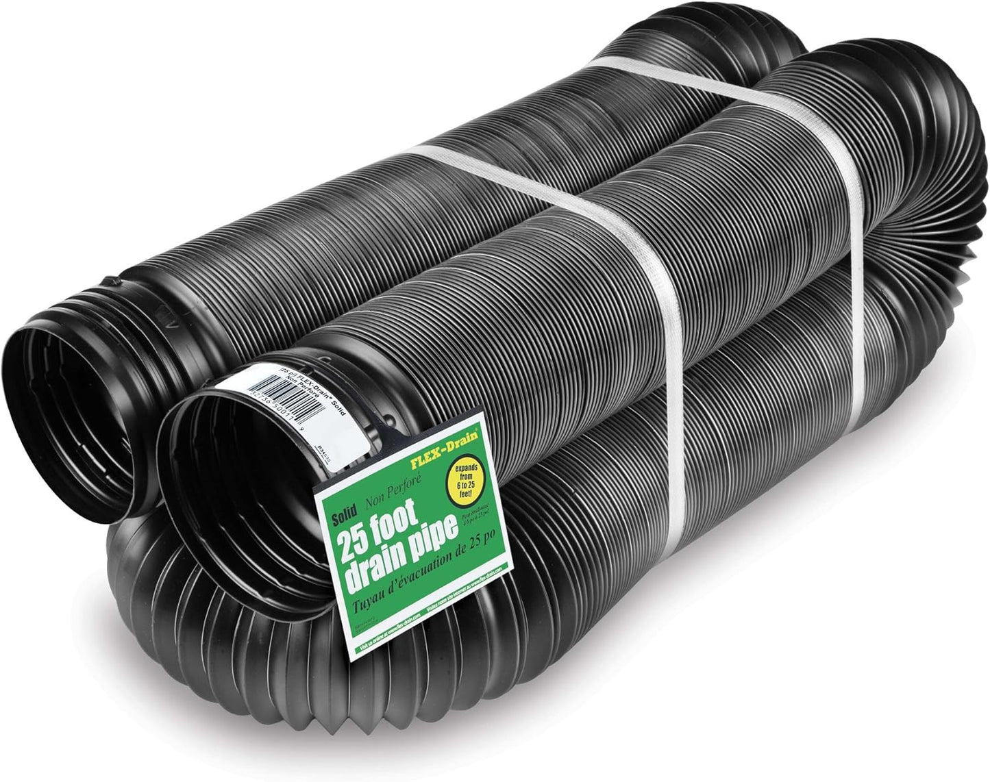 Flex-Drain 51110 Flexible Expandable Landscaping Drain Pipe Review