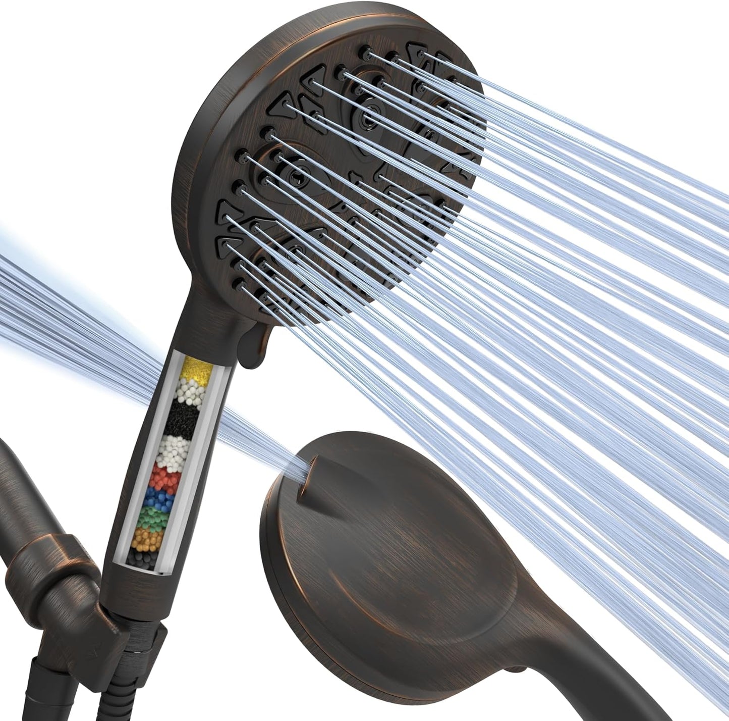 SparkPod 10-Mode Handheld Shower Head for Ultimate Relaxation