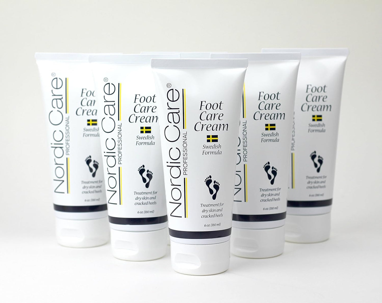 Nordic Care Foot Care Cream for Dry Cracked Heels - 12 Pack