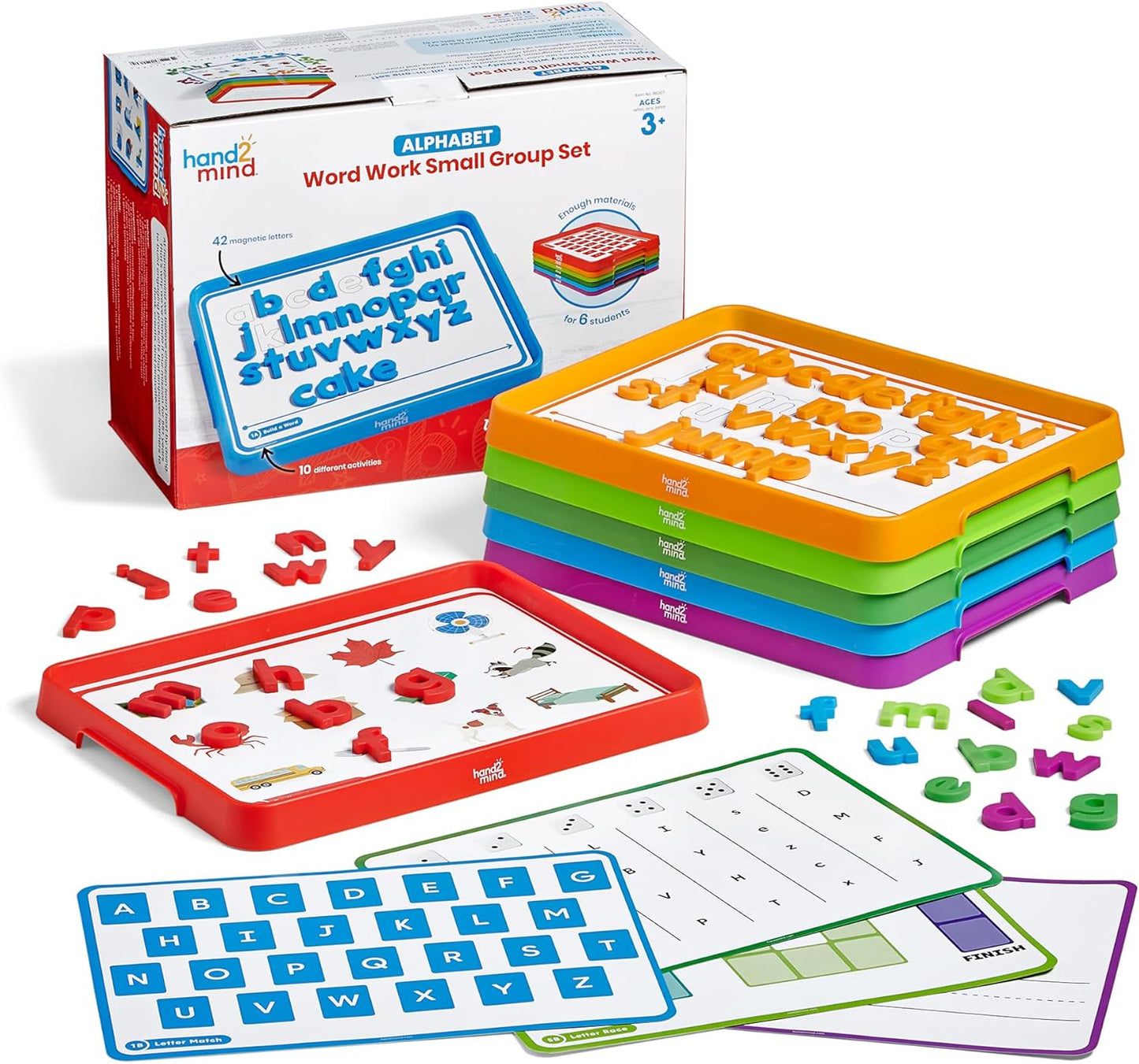Hand2mind Alphabet Word Work Set for Phonemic Awareness Skills