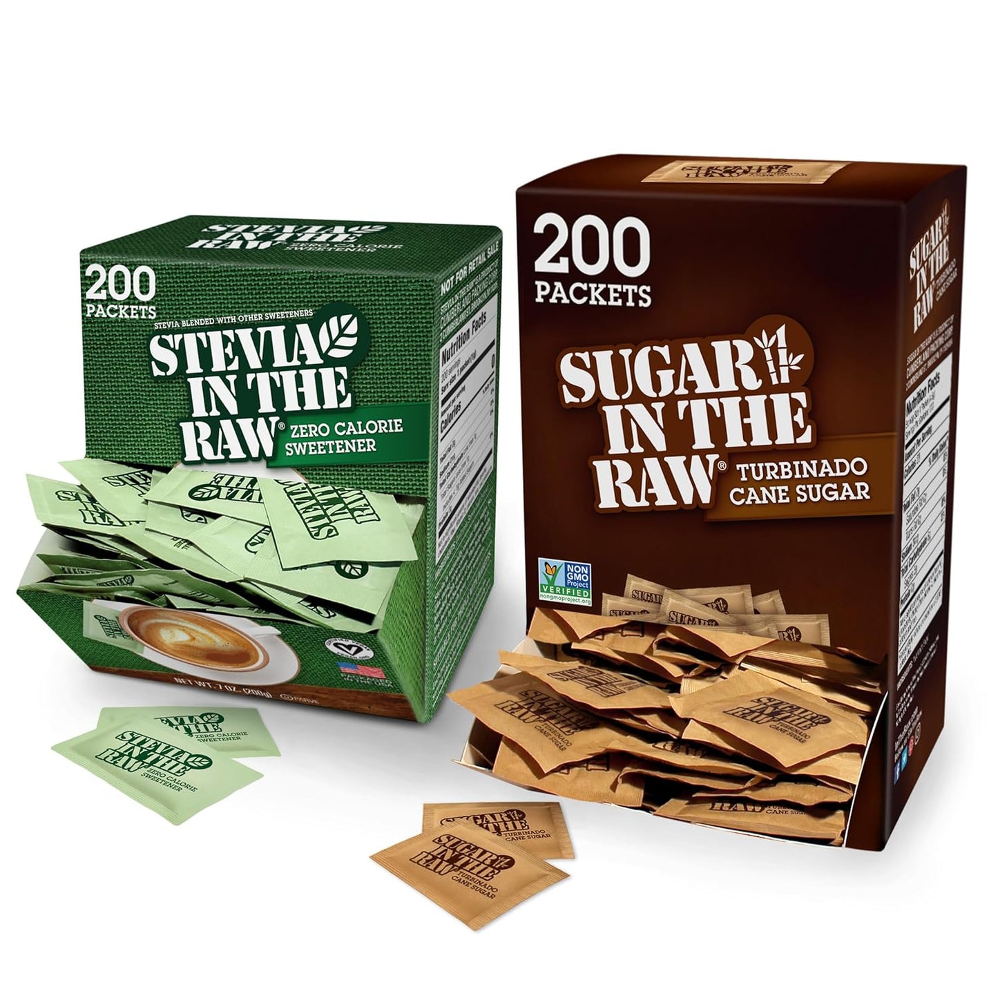In The Raw Sugar and Stevia Sweetener Bundle for Every Occasion