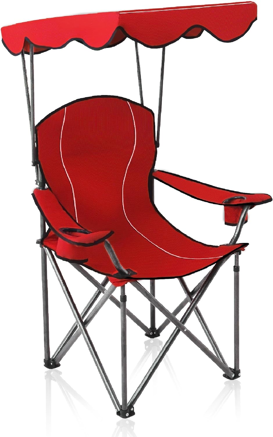 Comfort Plus Shade: ALPHA CAMP Folding Chair 350 LBS
