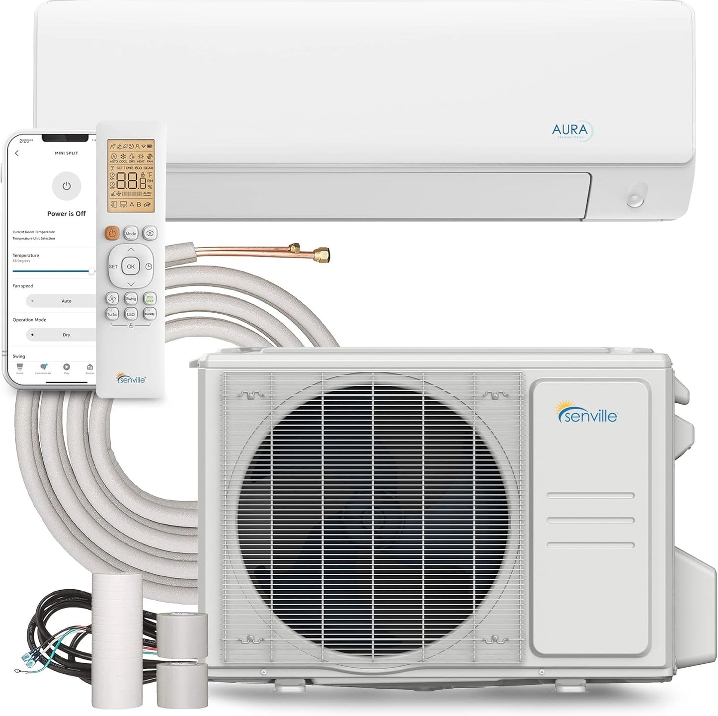 Senville 12000 BTU Mini Split: Smart, Energy Efficient Cooling