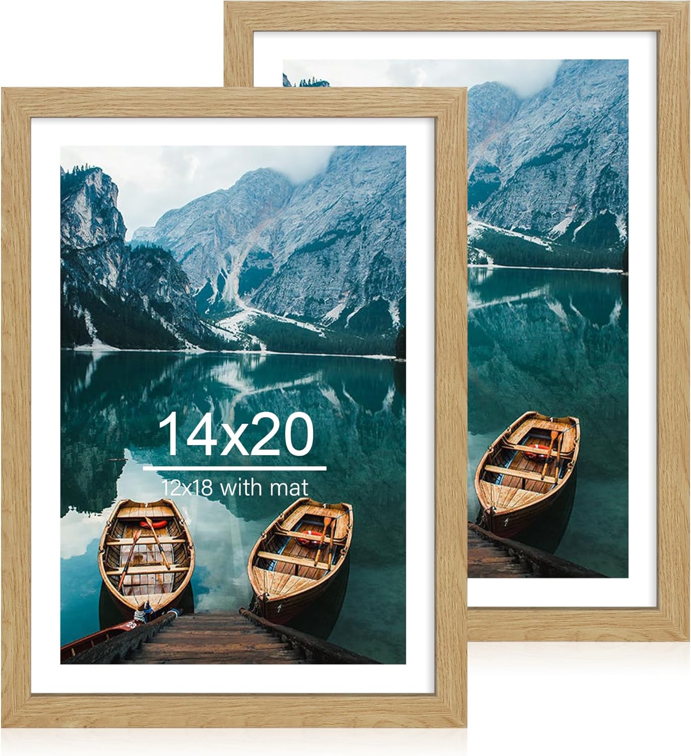 14x20 Picture Frame Set of 2 for Rustic Home Decor Display