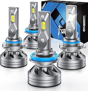 Fahren H11 H8 H9 LED Headlight Bulbs Combo for Superior Brightness