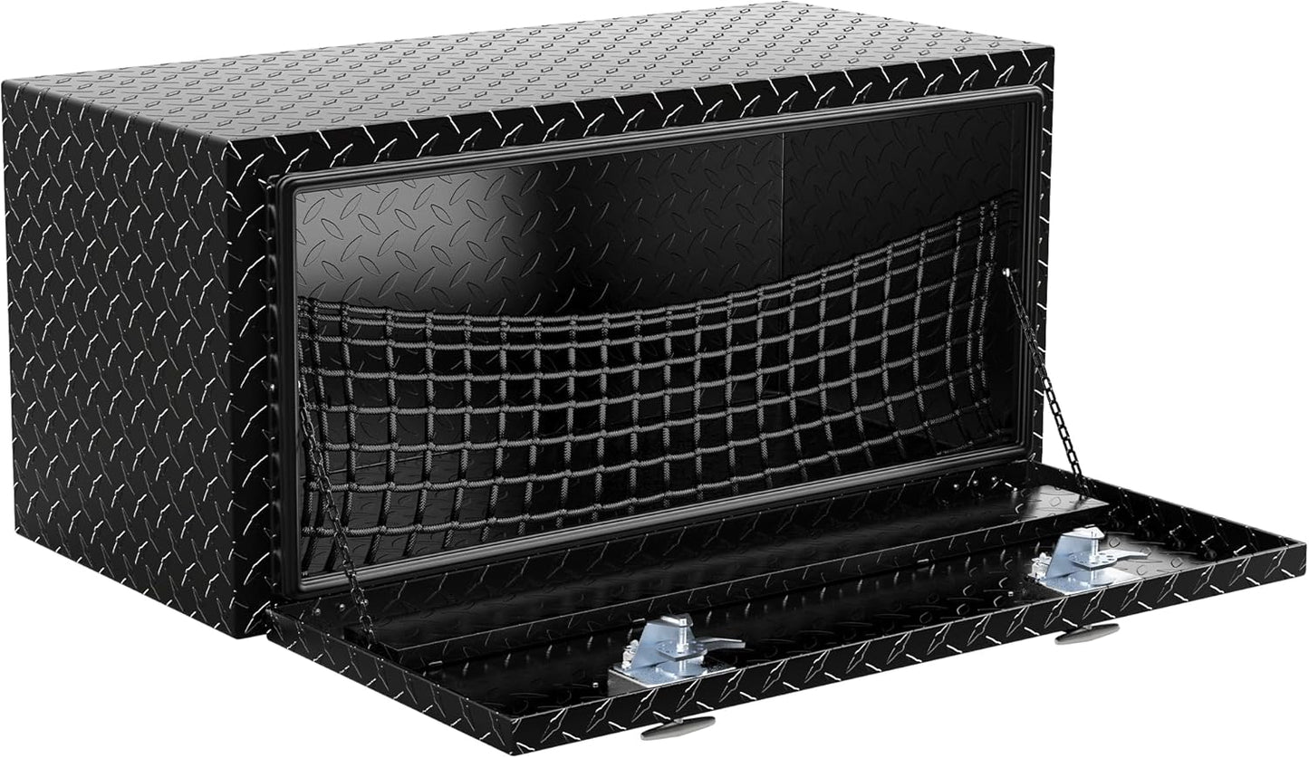 36 Inch Heavy Duty Aluminum Diamond Plate Underbody Tool Box