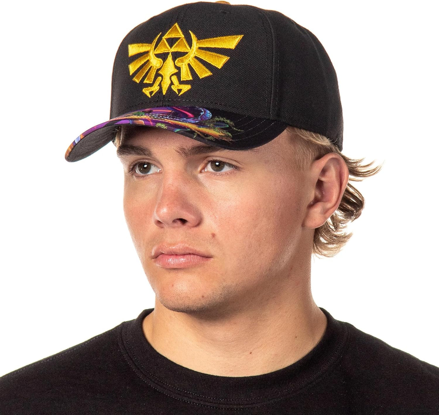 Nintendo Legend of Zelda Snapback Hat - Embroidered Crest for Gamers