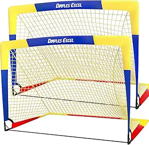 Dimples Excel Soccer Goals for Kids - Perfect Backyard Fun