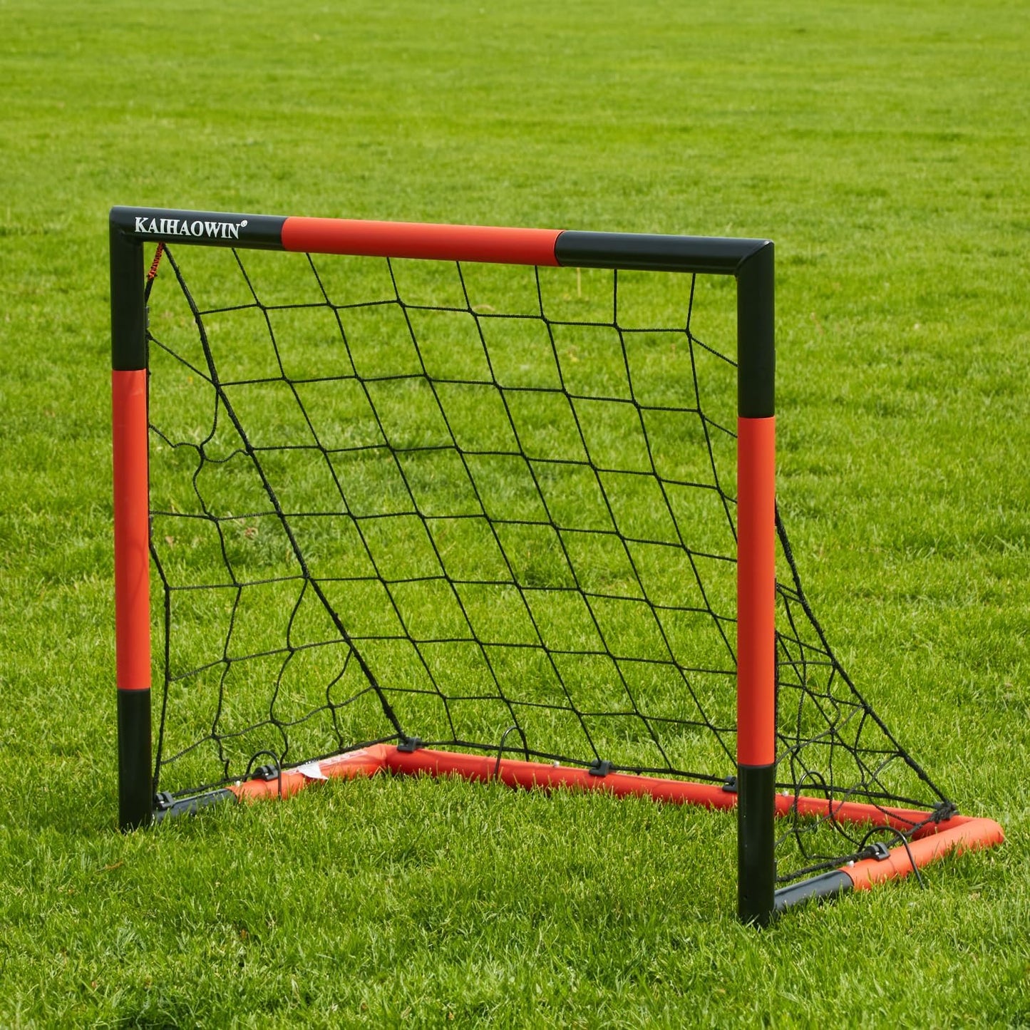 KAIHAOWIN Soccer Goal - Heavy Duty Steel Frame for All Weather