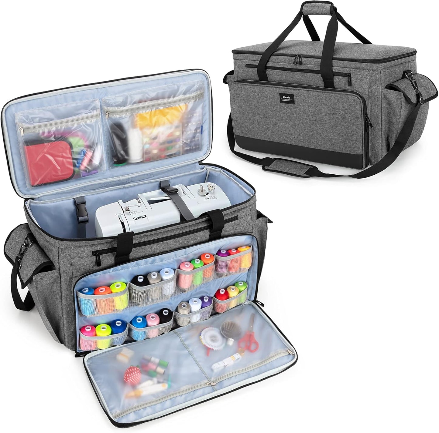 CURMIO Sewing and Embroidery Machine Carrying Case Review