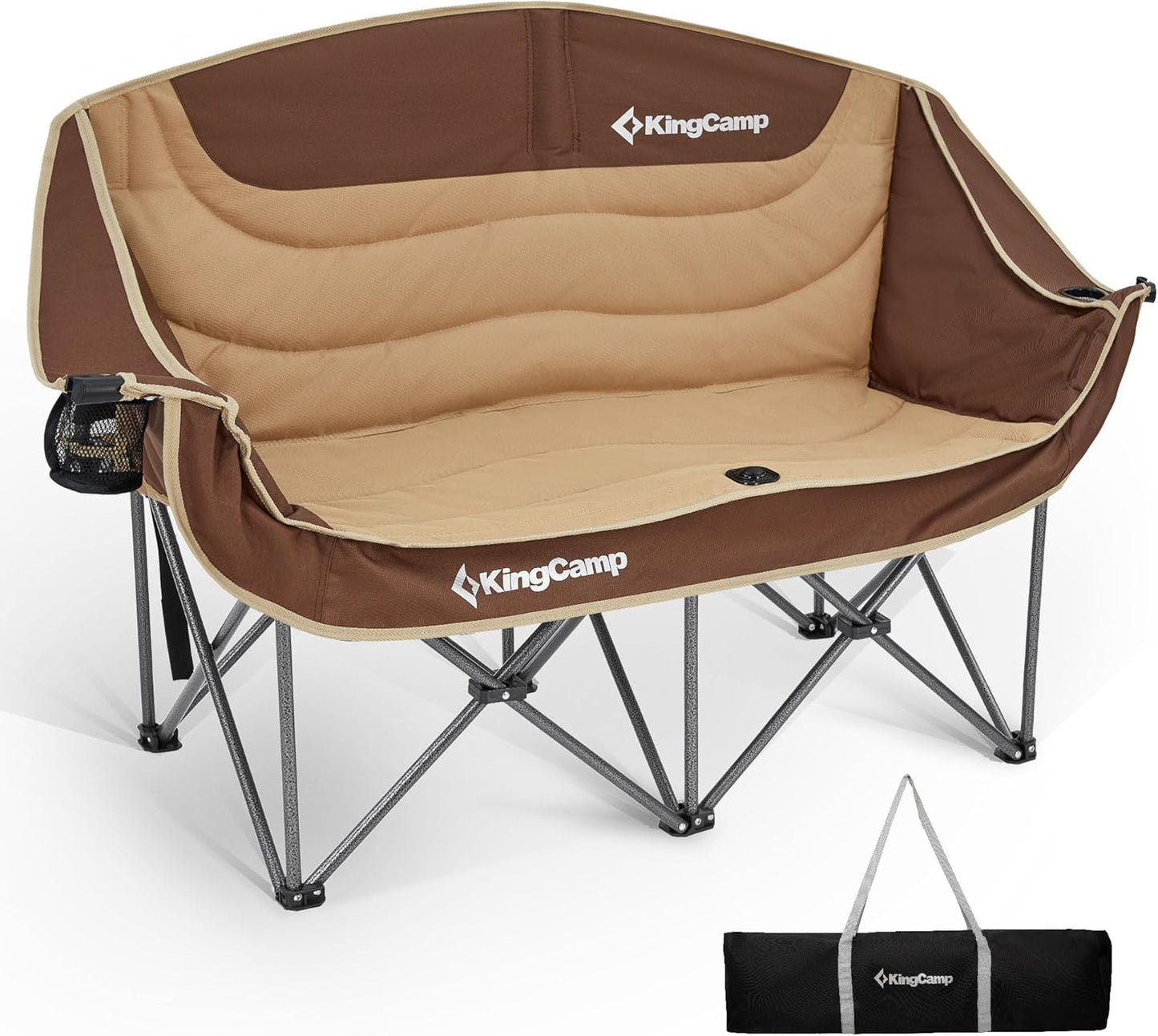KingCamp Double Camping Chair for Comfortable Outdoor Relaxation