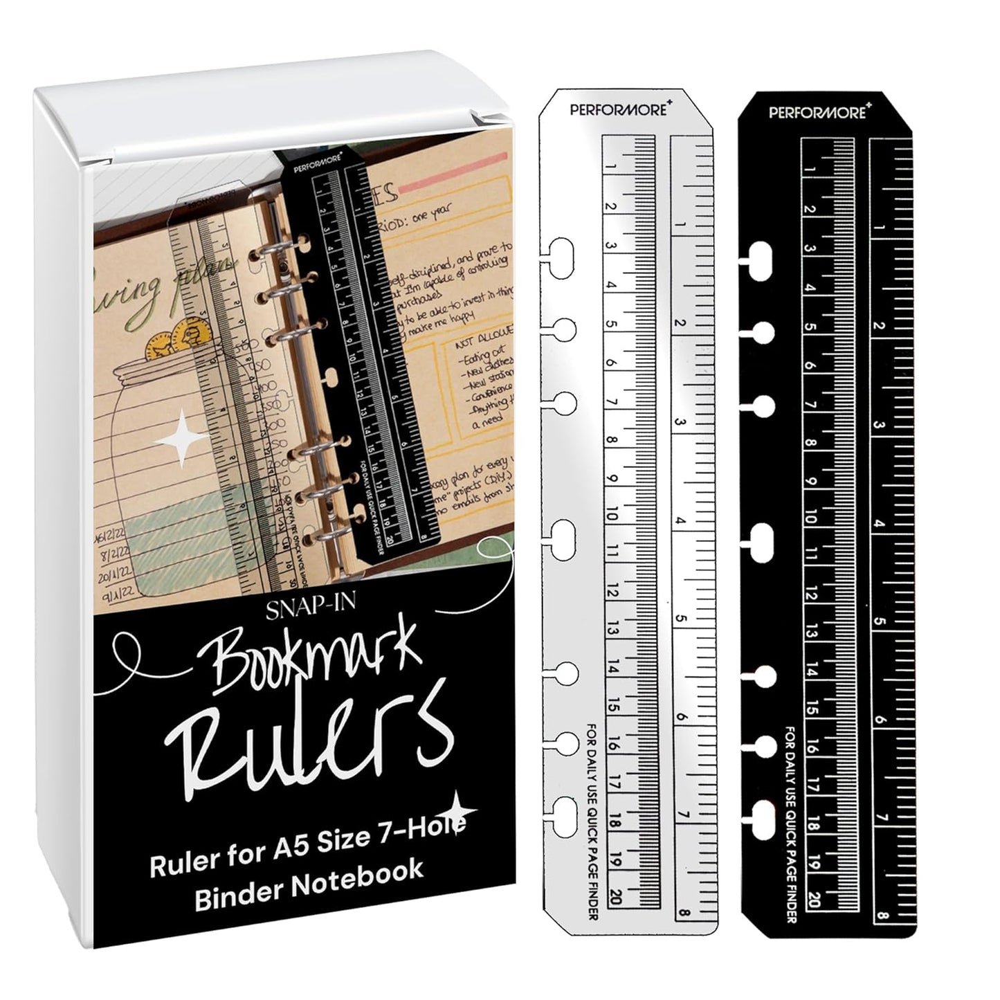 Performore Snap-in Bookmark Rulers - Organize Efficiently