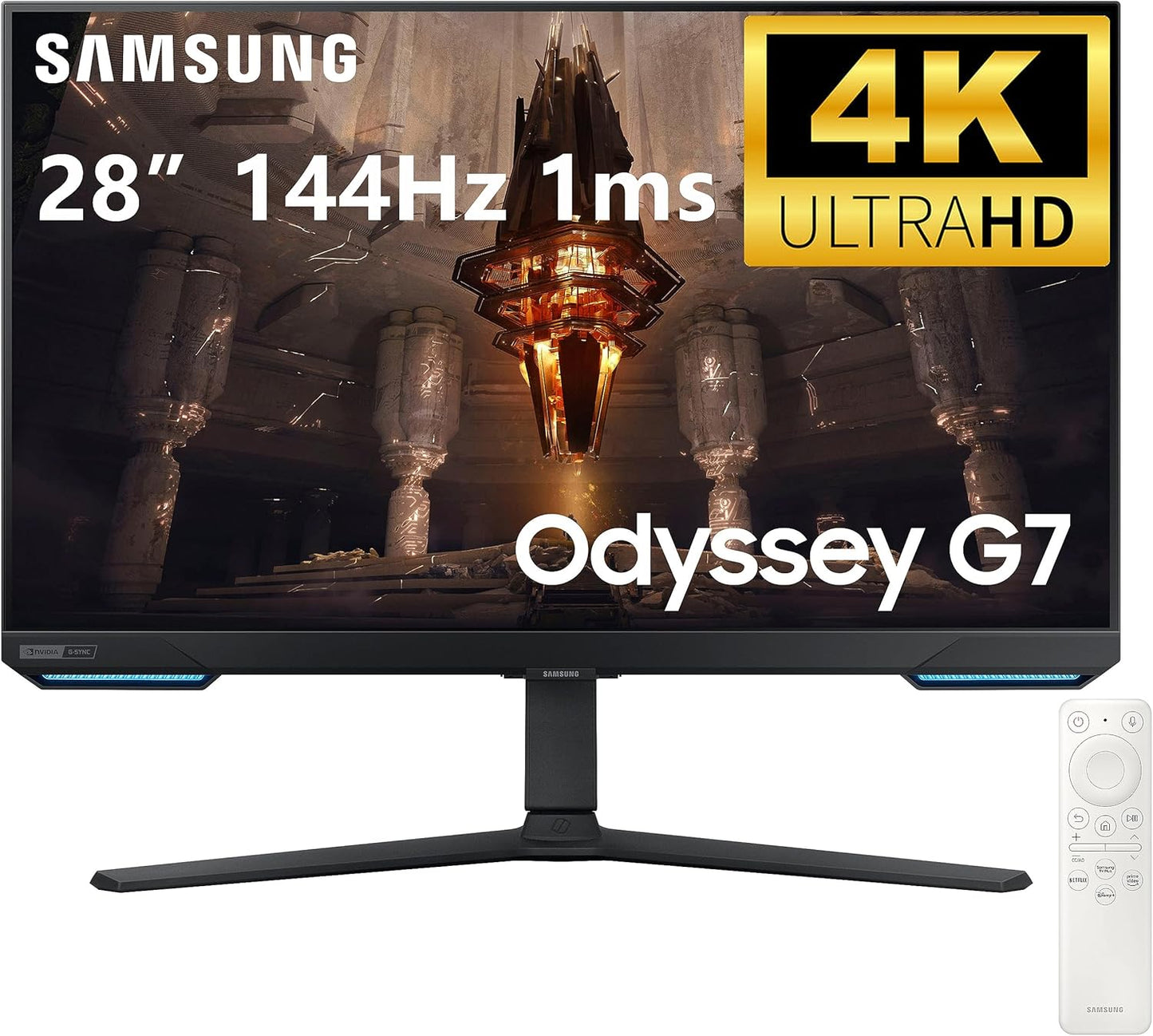 Immerse in 4K Gaming: SAMSUNG 28 Odyssey G70B