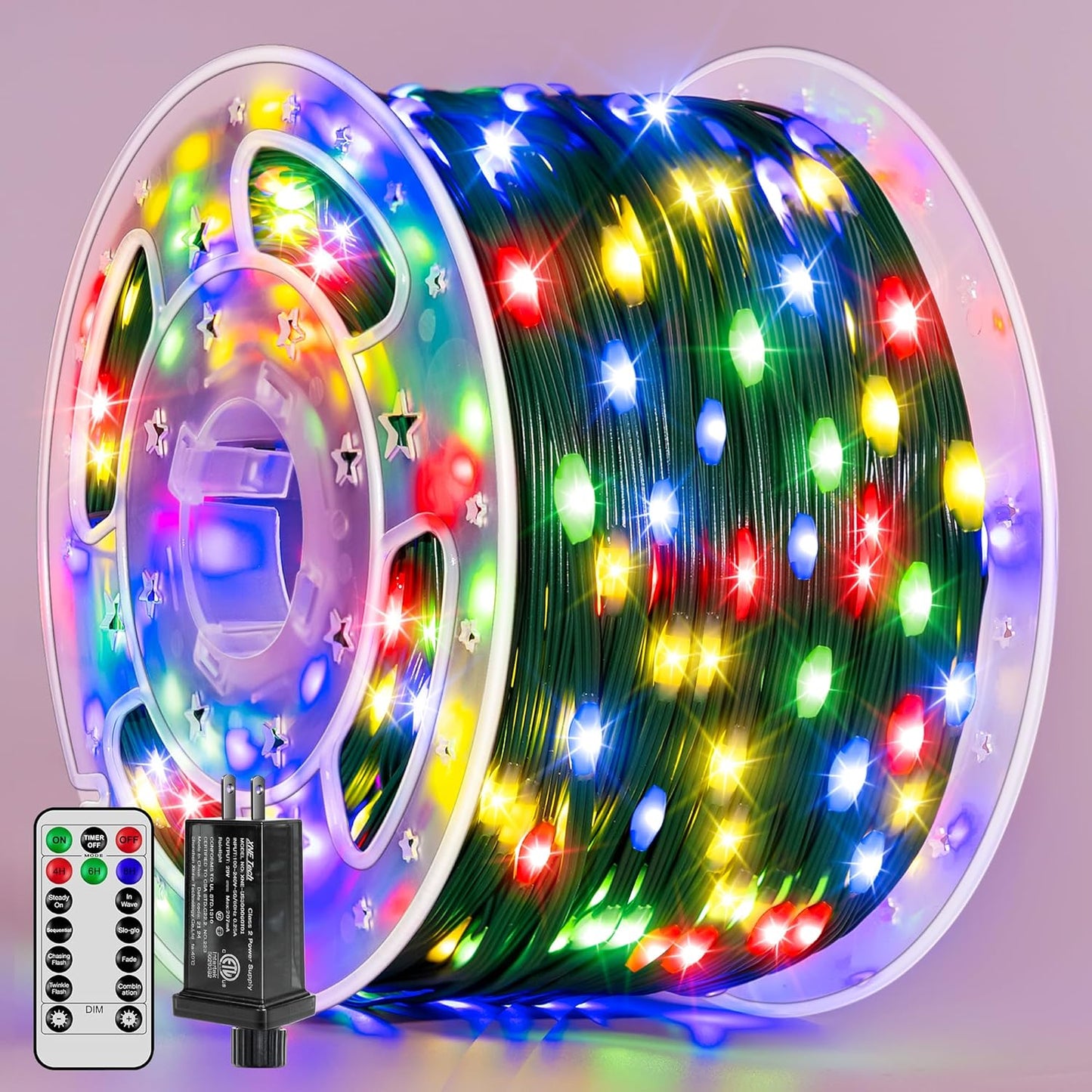 BrightChristmas 1200 LED Christmas Lights for Outdoor Decor