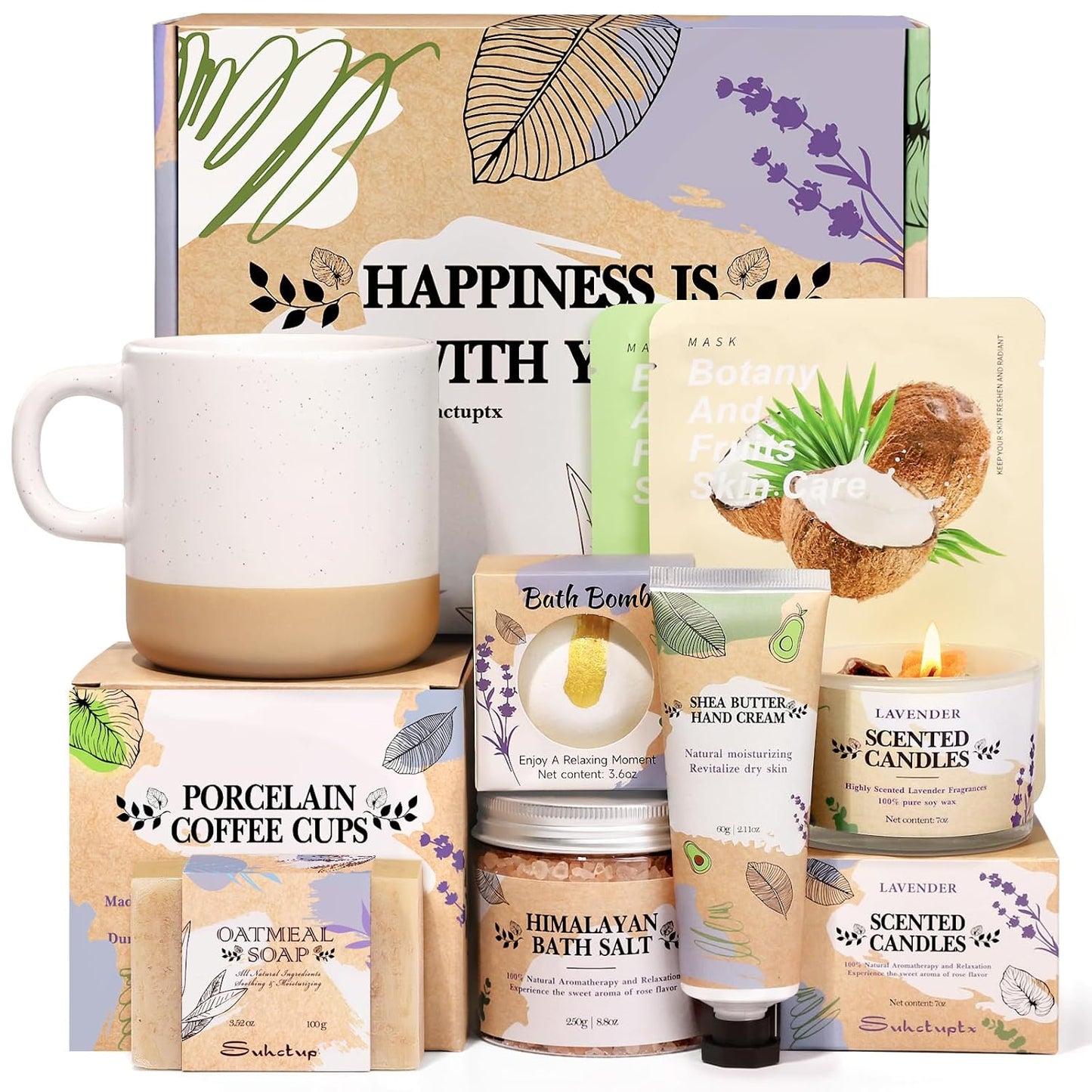 Thoughtful Gift Baskets for Women - Spa Gifts for Relaxation