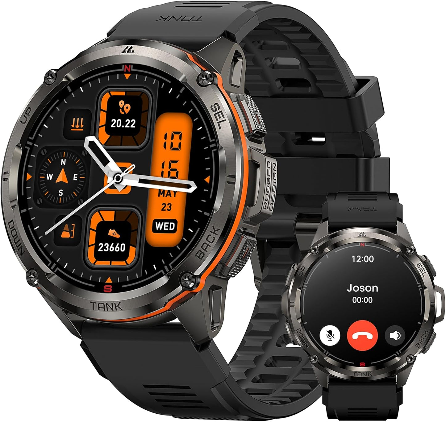 AMAZTIM GPS Smart Watch: Premium Performance & Durability