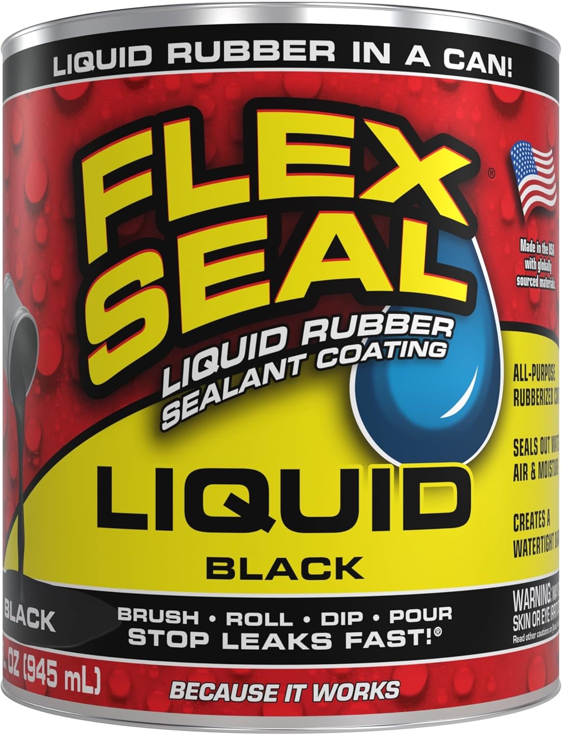 Flex Seal Liquid Rubber Coating Sealant for Waterproof Repairs