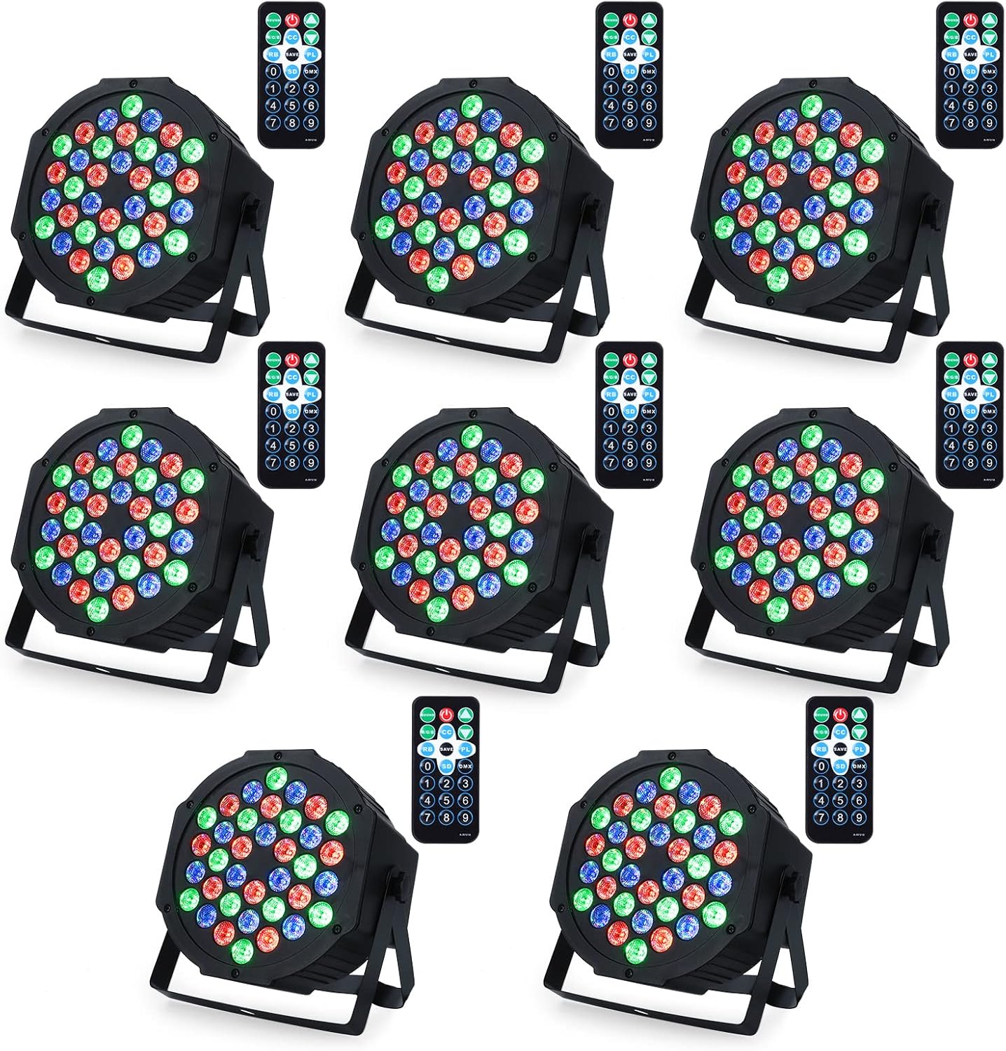 36 LED Par Lights for Stunning Stage Lighting Effects