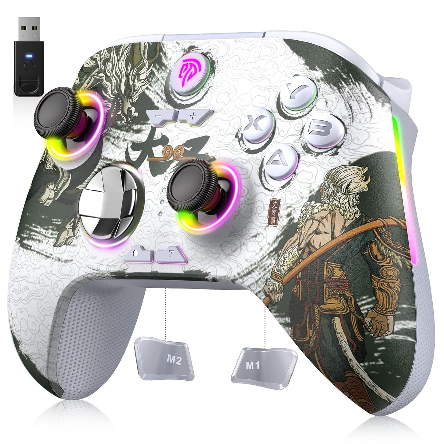 EasySMX X15 Wireless Bluetooth Controller with RGB Lighting