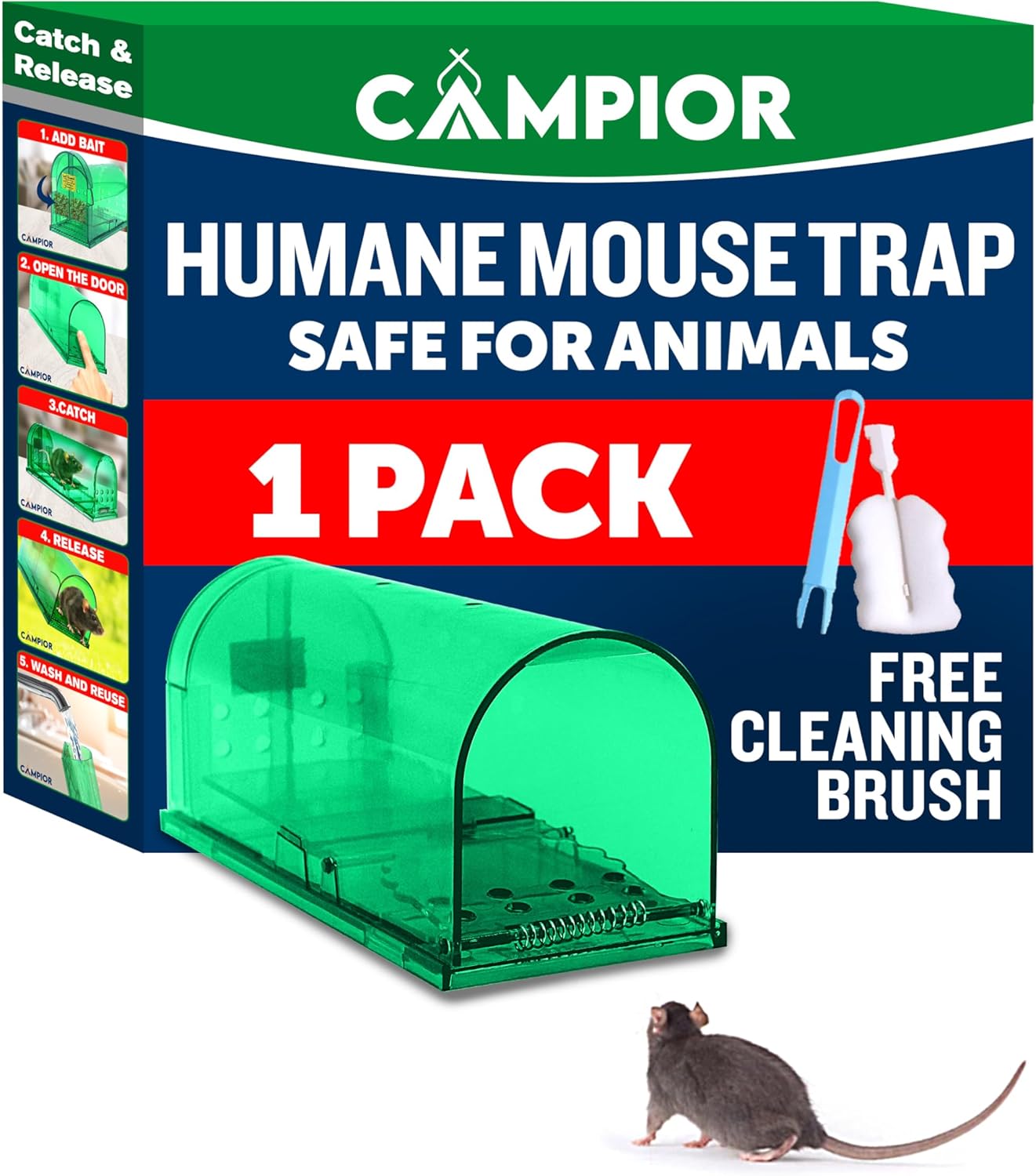 Child & Pet Safe Humane Mouse Trap